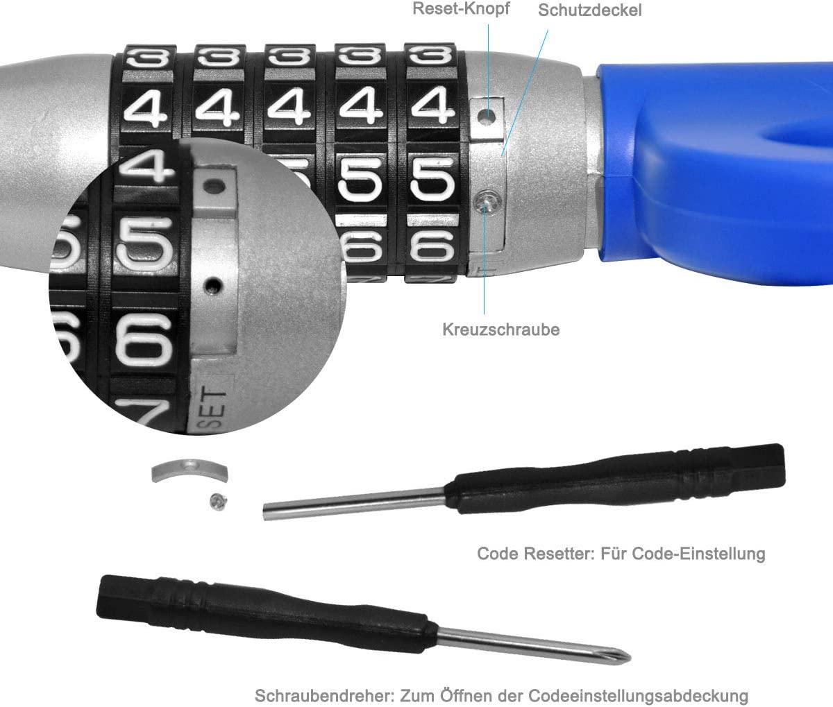 LC Prime Universal Vehicle Steering Wheel Lock